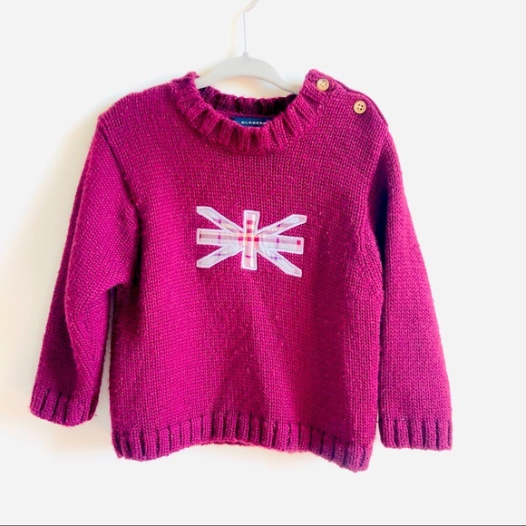 Burberry Shirts & Tops Burberry Baby Girl 0 Wool Sweater Poshmark